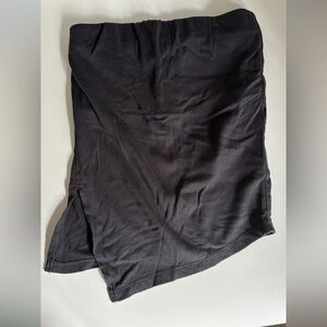 We The Free Black Strapless Top